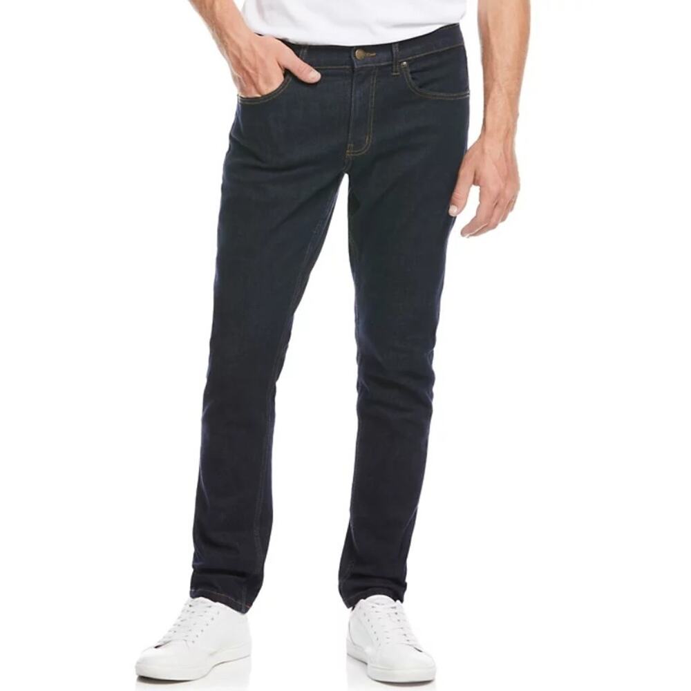 Perry Ellis America Men's Slim Fit Denim Pants Jeans Rinse Size 34x32